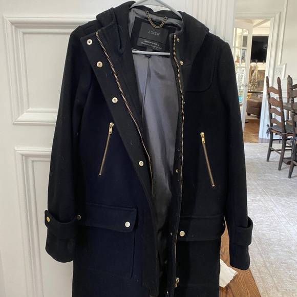Jcrew  wool pea coat size 6 - Picture 1 of 4